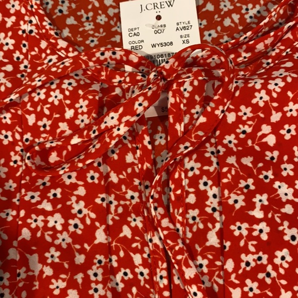 J.crew pleasured floral blouse - Picture 3 of 5